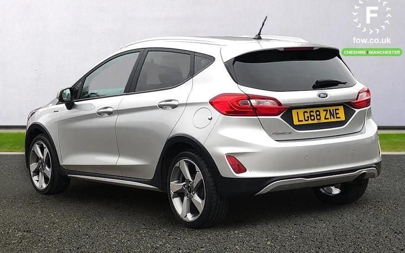 Used Ford Fiesta Active 86 HP (63 kW) 2018 Silver Hatchback
