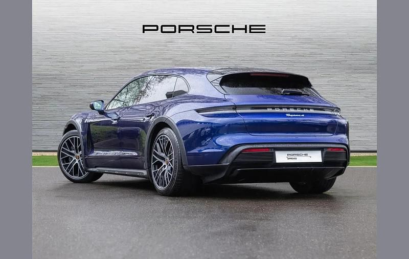 Used Porsche Taycan Cross Turismo 344 kW (469 HP) 2021 Blue Estate
