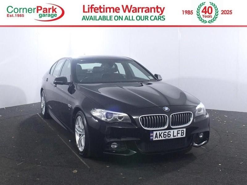 Black Used 2016 BMW 520 M Sport Sedan | £12,999 (Fair price) - Image 1/4