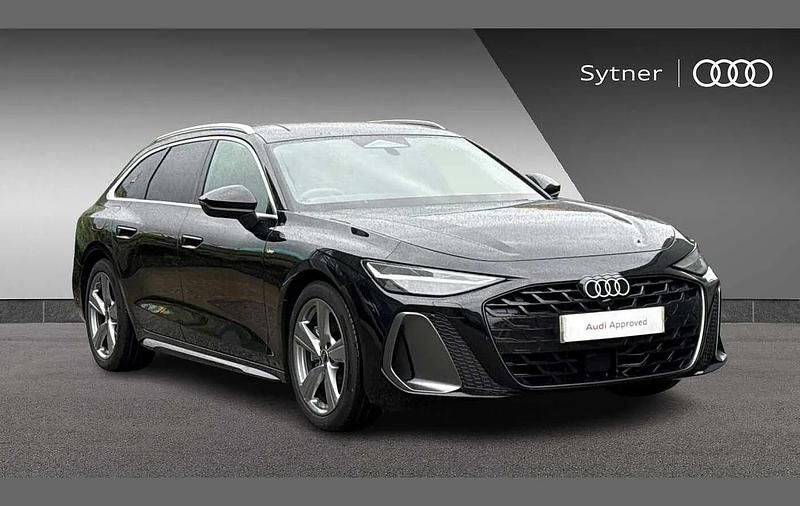 Used Audi A6 S-Line 200 HP (147 kW) 2025 Black Estate