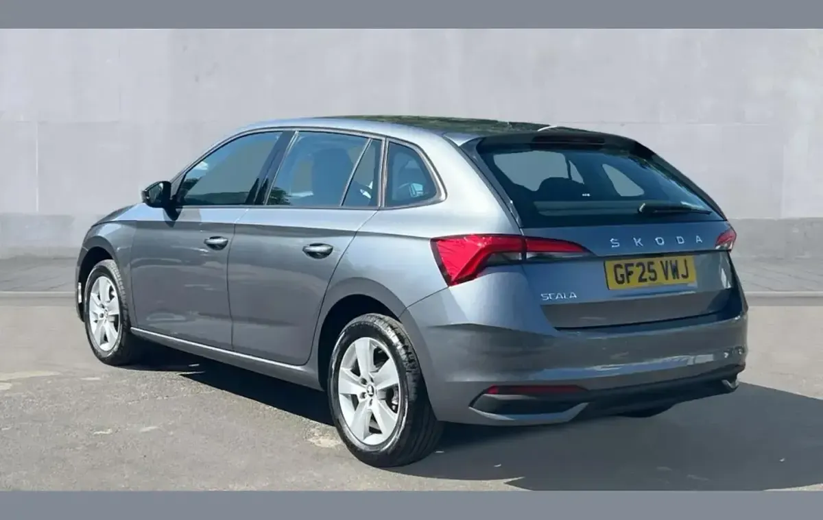 Used Skoda Scala SE 116 HP (85 kW) 2025 Graphite grey metallic Hatchback