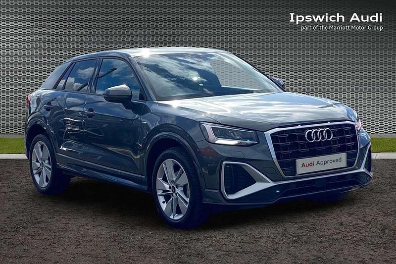 Grey Used 2023 Audi Q2 S-Line SUV | £26,258 (A bit pricey) - Image 1/4