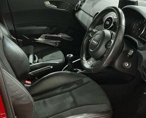 Used Audi A1 S-Line 2015 Red Hatchback