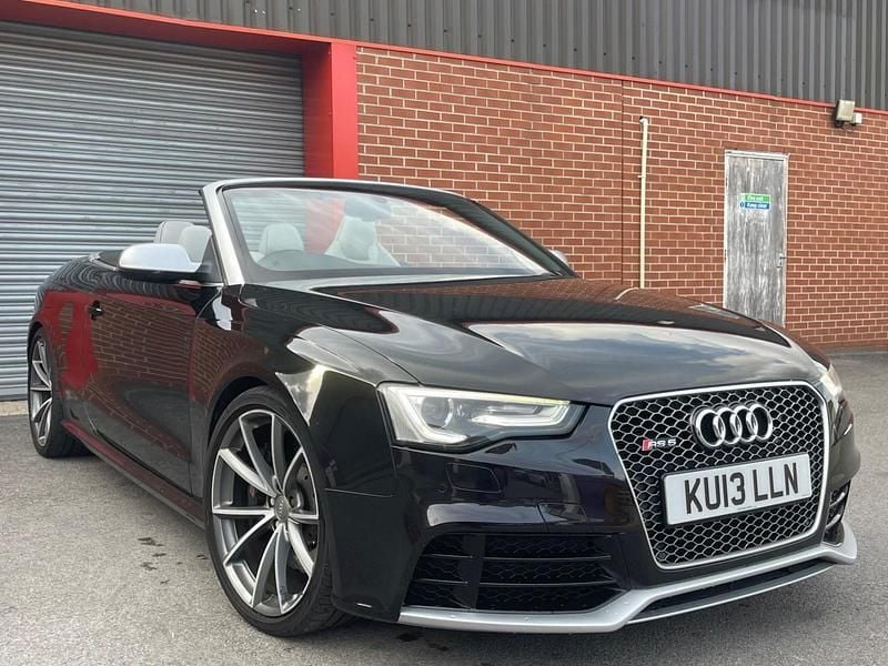 Black Used 2013 Audi RS5 Performance Cabriolet | £16,995 (Fair price) - Image 1/4