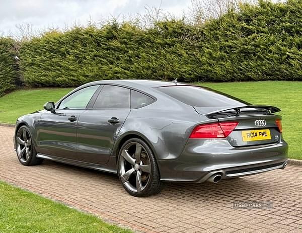 Used Audi A7 Black Edition 2014 Grey Hatchback