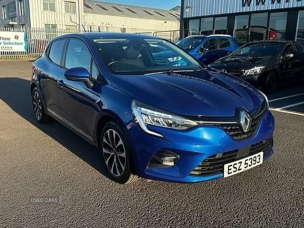 Used Renault Clio V Iconic 2020 Blue Hatchback