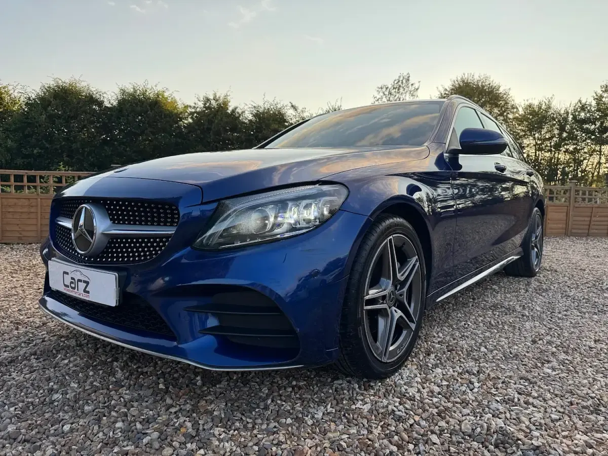 Used Mercedes C220 AMG Line Premium 2019 Blue Estate