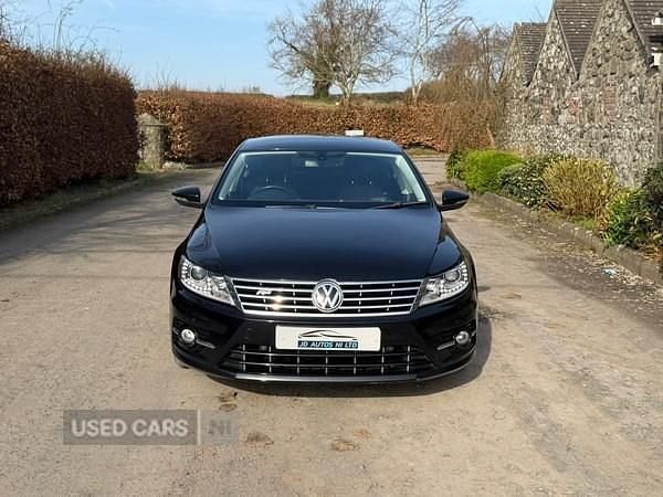 Used VW CC R-line 184 HP (135 kW) 2016 Black Sedan