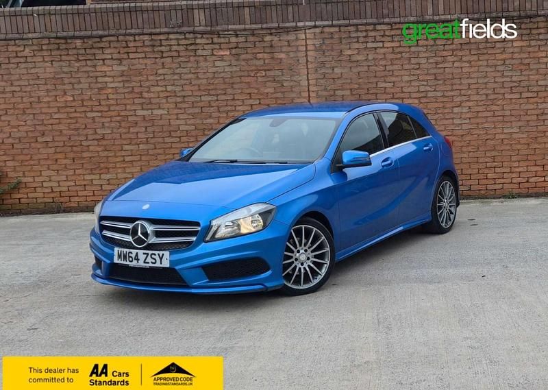 Used Mercedes A180 AMG 2015 Blue Hatchback
