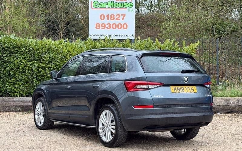 Used Skoda Kodiaq SE L 150 HP (110 kW) 2018 Grey SUV