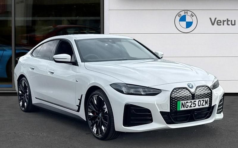 White Used 2025 BMW i4 M Sport Sedan | £37,911 (Super price) - Image 1/4
