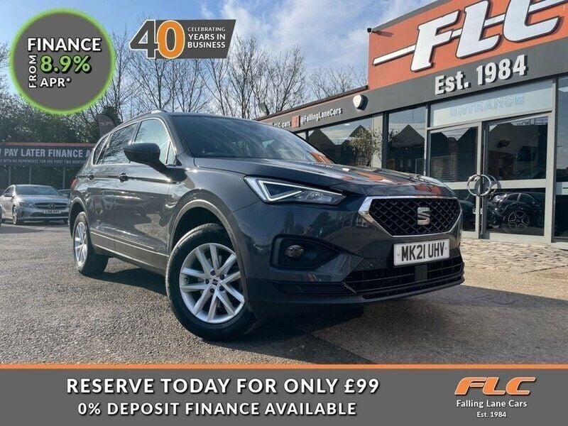 Grey Used 2021 Seat Tarraco SE SUV | £18,999 (Fair price) - Image 1/3
