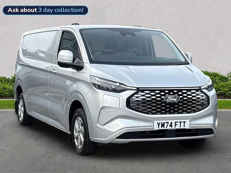 Used Ford E-Transit Limited 100 kW (136 HP) 2024 Silver Van