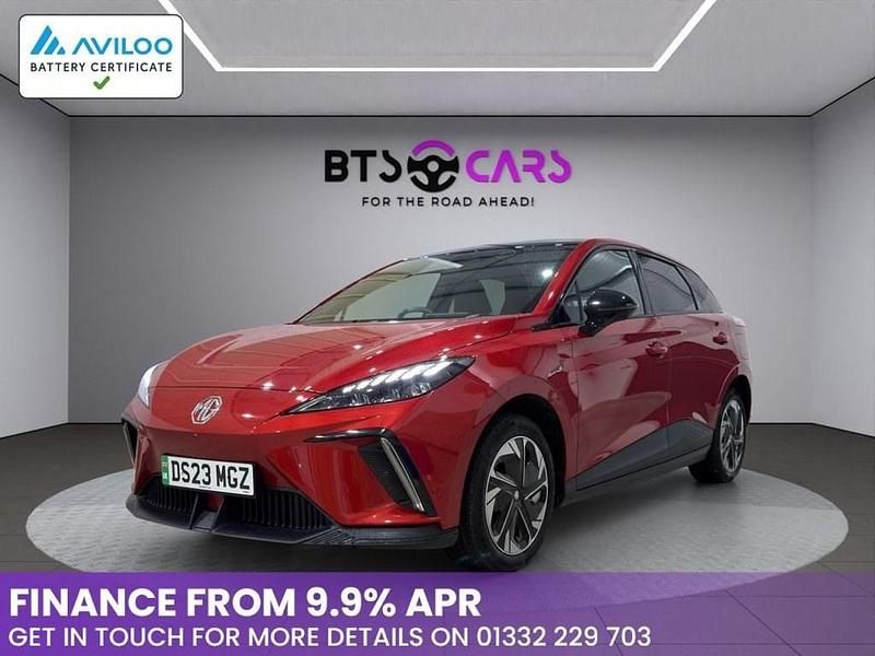 Red Used 2023 MG MG4 EV Trophy Hatchback | £15,685 - Image 1/4