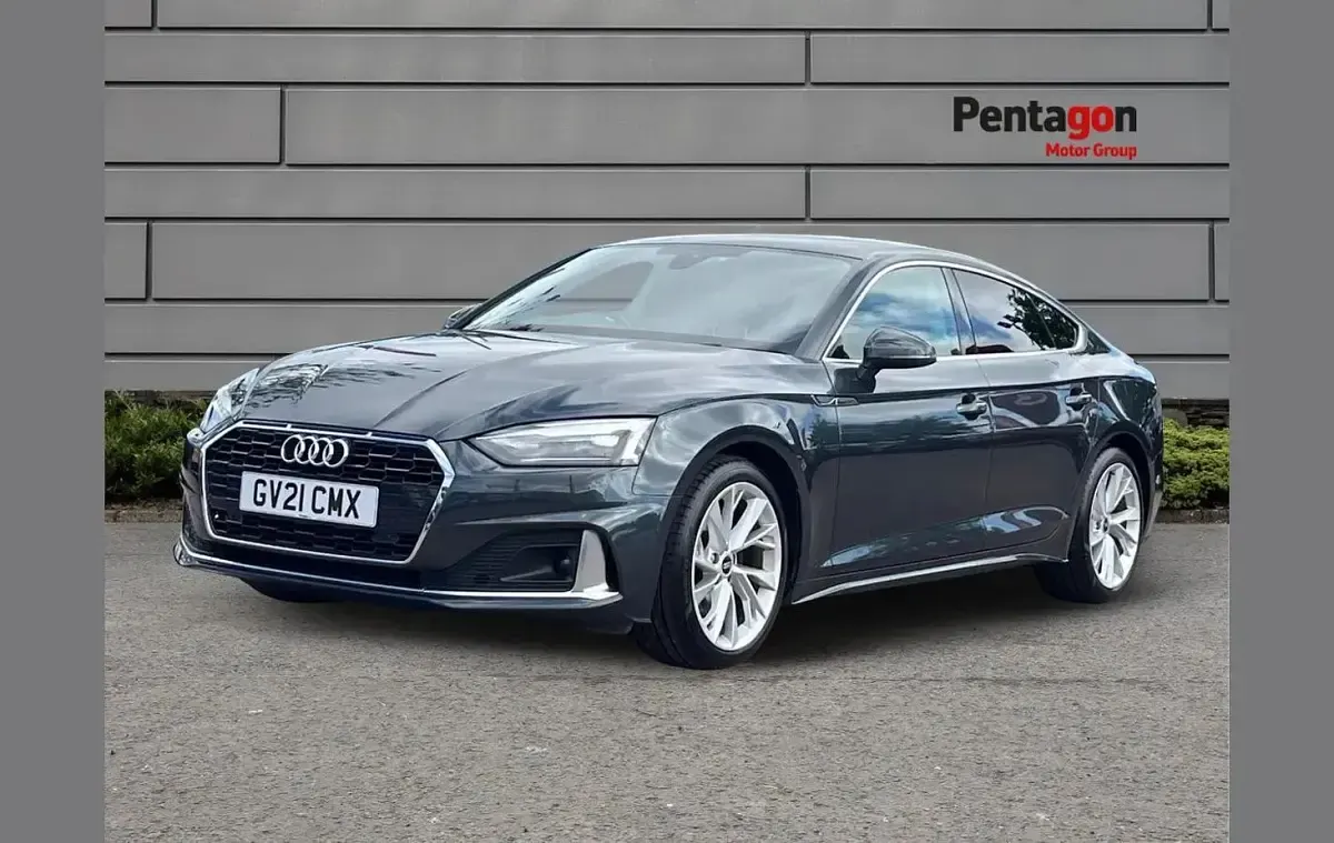 Used Audi A5 Sport 161 HP (118 kW) 2021 Grey Coupe