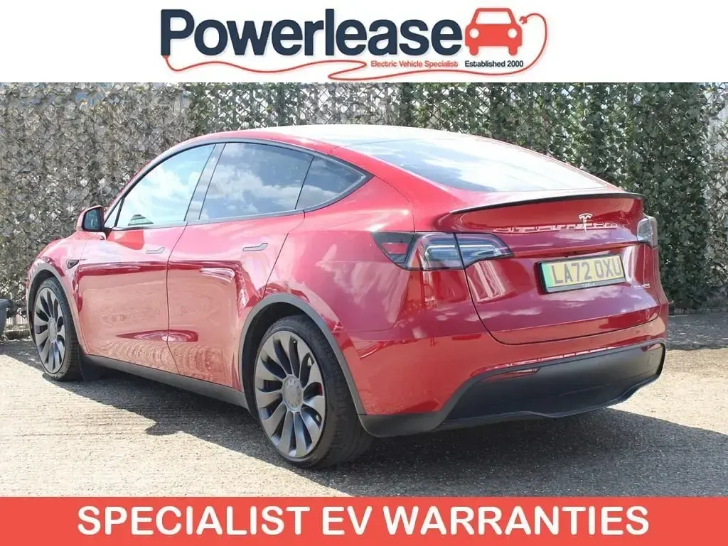 Używany Tesla Model Y Performance 313 kW (426 KM) 2022 Czerwony SUV