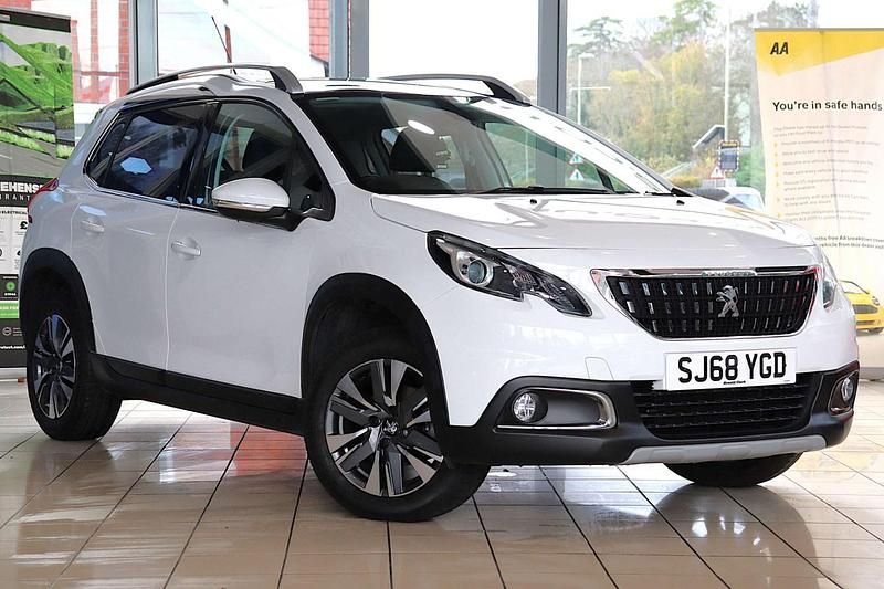 White Used 2018 Peugeot 2008 Allure Premium SUV | £9,130 (Fair price) - Image 1/4