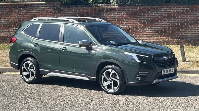 Green Used 2024 Subaru Forester Premium SUV | £25,499 (Good price) - Image 1/4