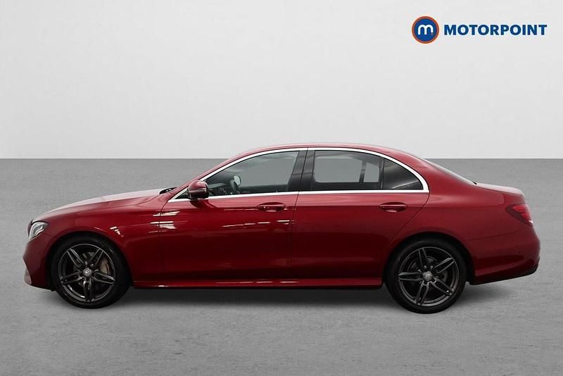 Used Mercedes E220 AMG line 2016 Red Sedan