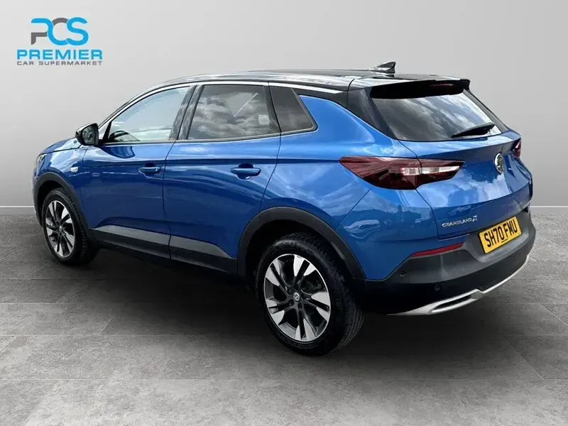 Used Vauxhall Grandland X SRi 130 HP (95 kW) 2020 Blue SUV