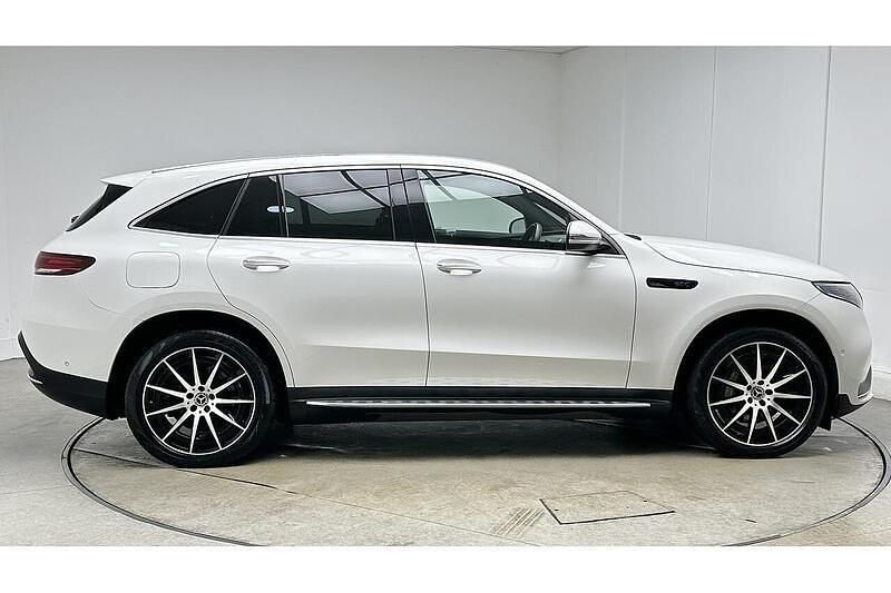 Used Mercedes EQC400 AMG line 300 kW (408 HP) 2020 White SUV