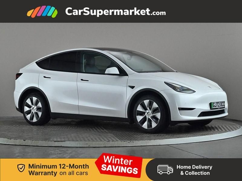White Used 2022 Tesla Model Y Long Range AWD SUV | £25,197 (Fair price) - Image 1/3