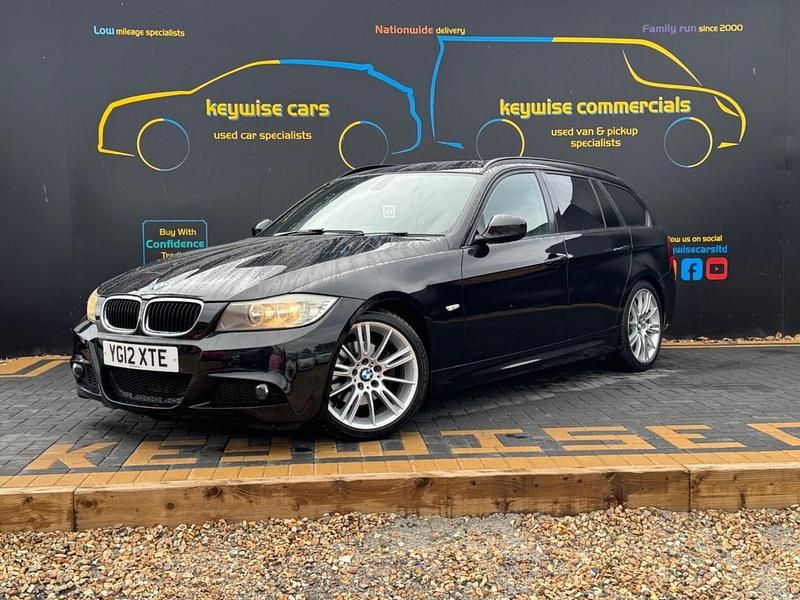 Black Used 2012 BMW 318 M Sport Estate | £5,990 (Fair price) - Image 1/4