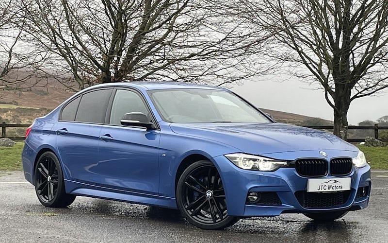 Used BMW 320 M Sport 184 HP (135 kW) 2018 Blue Sedan