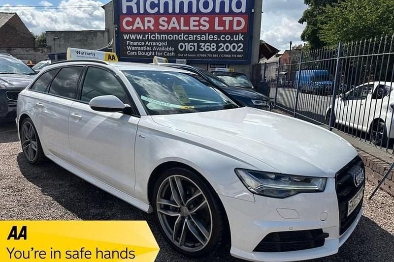 White Used 2017 Audi A6 Black Edition Estate | £15,495 (Fair price) - Image 1/1