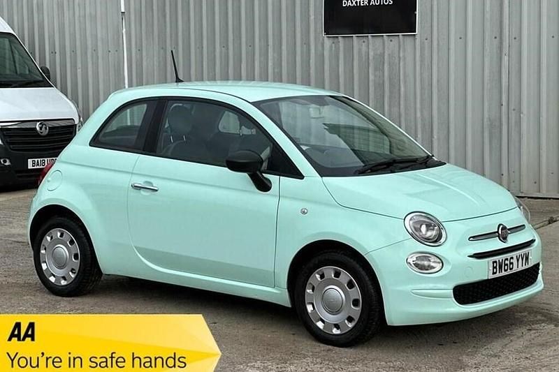 Used Fiat 500 Pop 69 HP (50 kW) 2016 Green Hatchback
