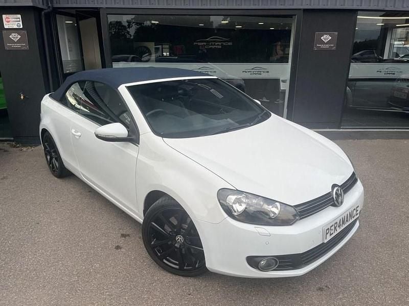 Used VW Golf Cabriolet GT 140 HP (102 kW) 2014 White Cabriolet
