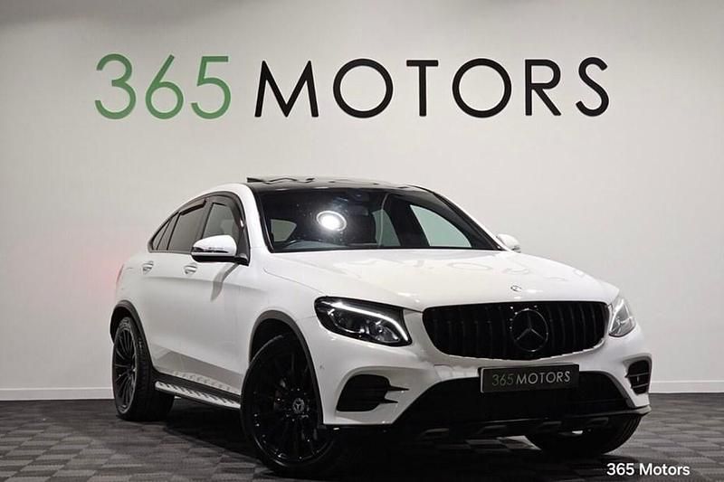 White Used 2017 Mercedes GLC250 AMG Line Premium Coupe | £19,480 (Fair price) - Image 1/1