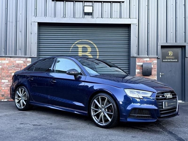 Blue Used 2017 Audi S3 Black Edition Sedan | £13,995 (Fair price) - Image 1/4