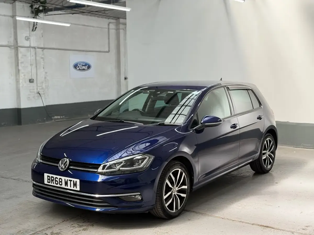 Used VW Golf VII Advance 204 HP (150 kW) 2018 Blue Hatchback