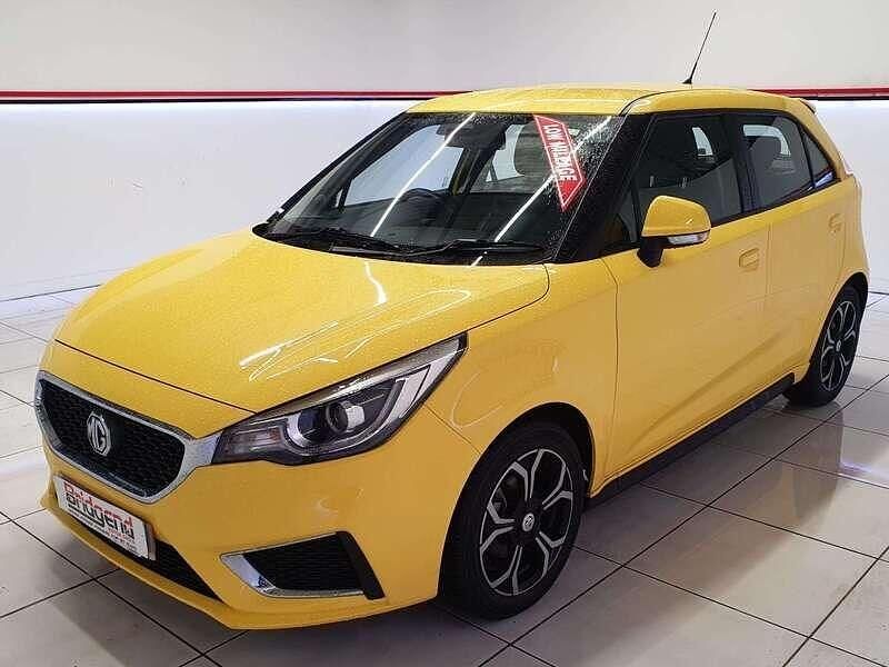 Used MG MG3 Exclusive 106 HP (77 kW) 2022 Yellow Hatchback