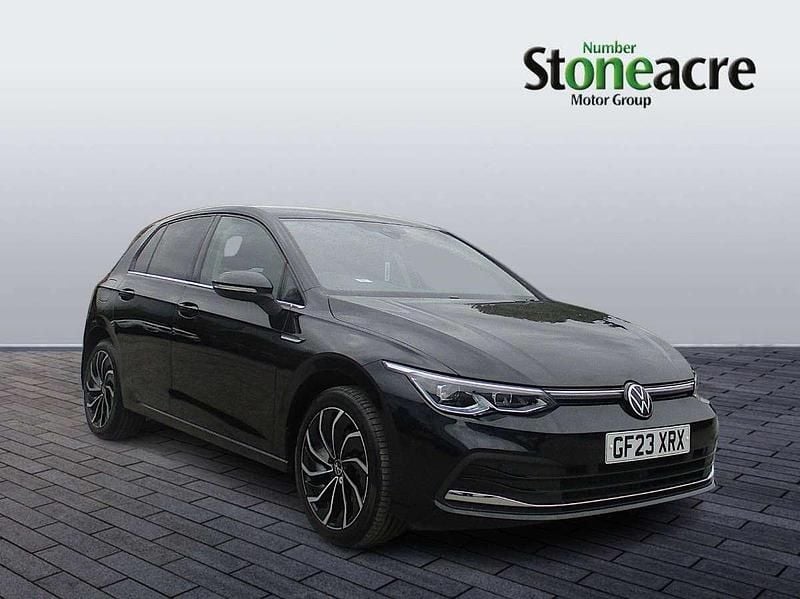 Black Used 2023 VW Golf VIII Edition Hatchback | £19,495 (Fair price) - Image 1/4