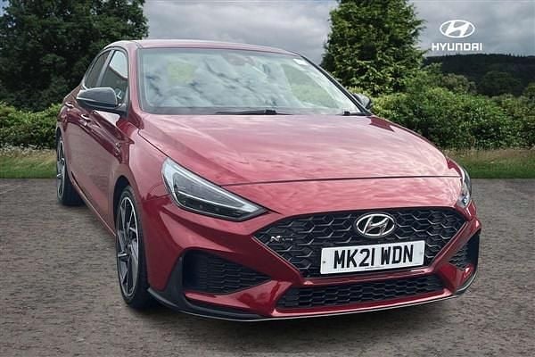 Red Used 2021 Hyundai i30 N Line Hatchback | £14,813 (Fair price) - Image 1/4