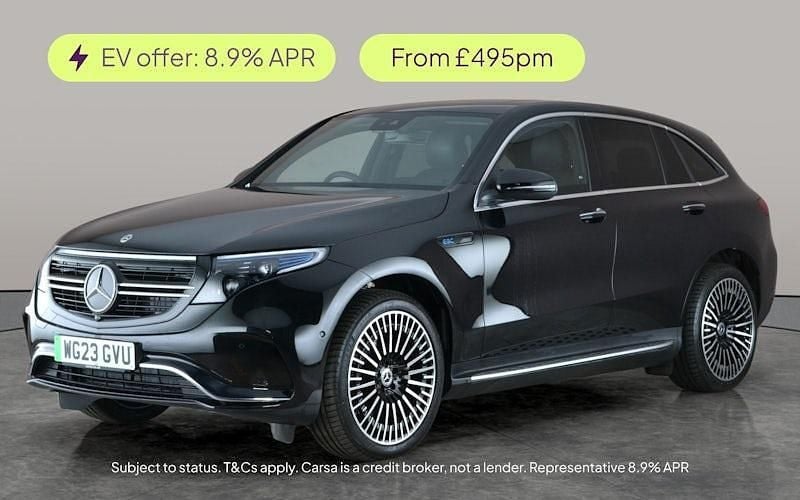 Black Used 2023 Mercedes EQC400 AMG Line Premium SUV | £28,616 (Fair price) - Image 1/2