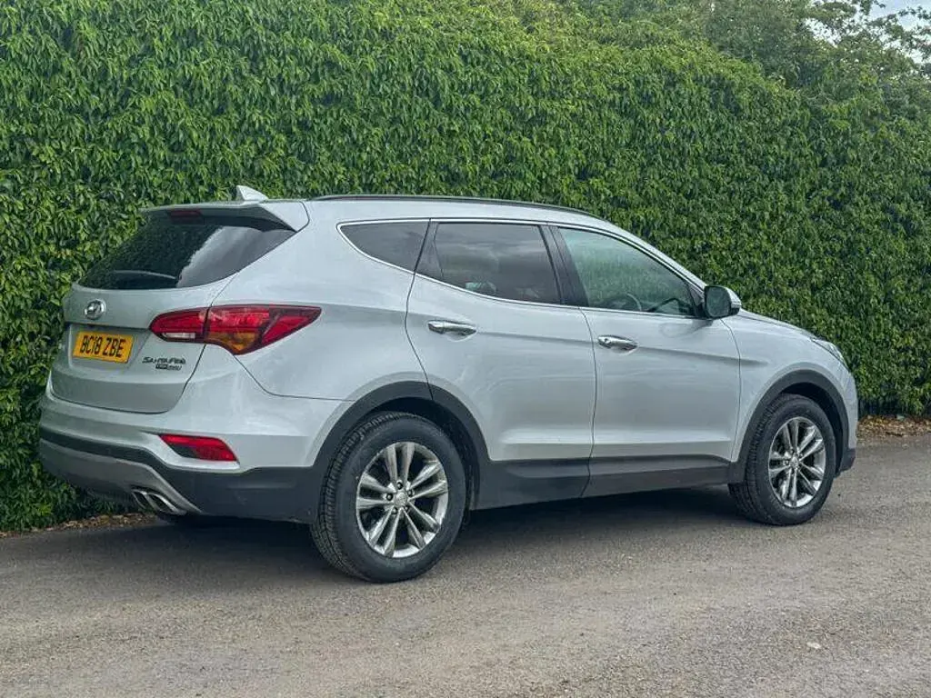 Used Hyundai Santa Fe Premium 200 HP (147 kW) 2018 Silver SUV