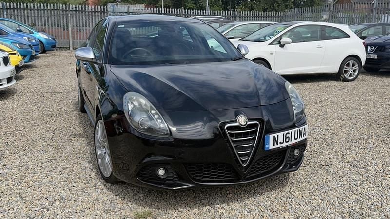 Black Used 2011 Alfa Romeo Giulietta Veloce Hatchback | £2,799 (Fair price) - Image 1/4