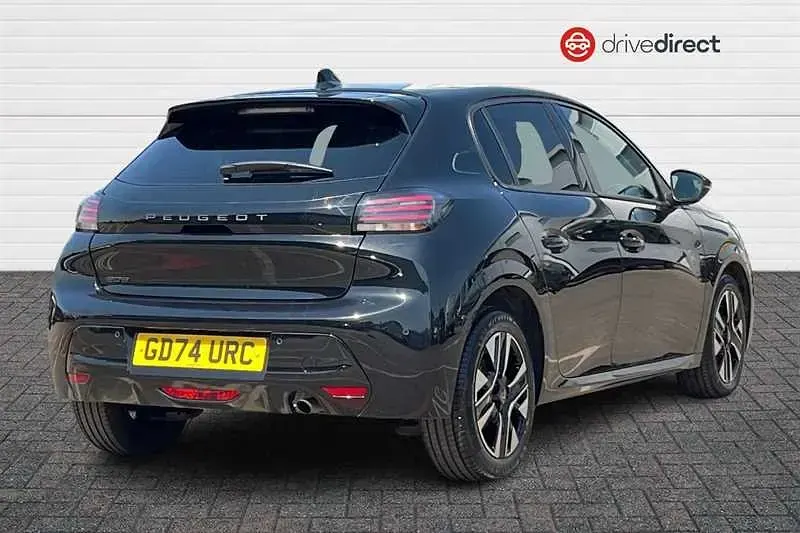 Used Peugeot 208 Allure 100 HP (73 kW) 2025 Black Hatchback