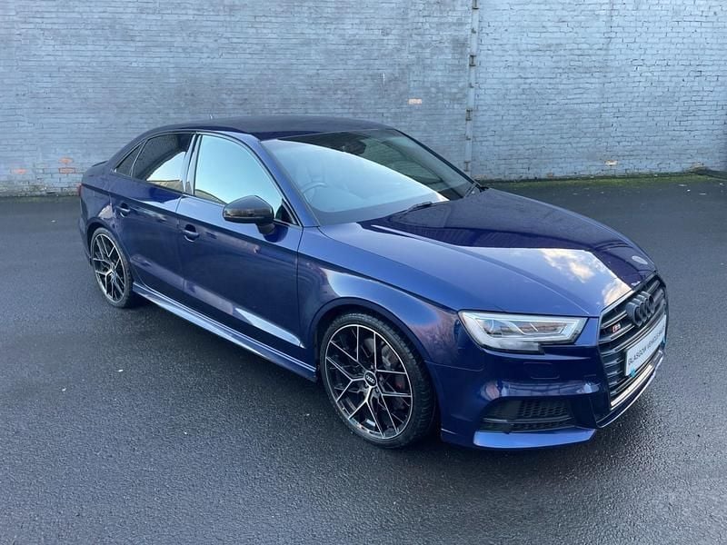 Used Audi A3 Black Edition 310 HP (228 kW) 2018 Blue Sedan