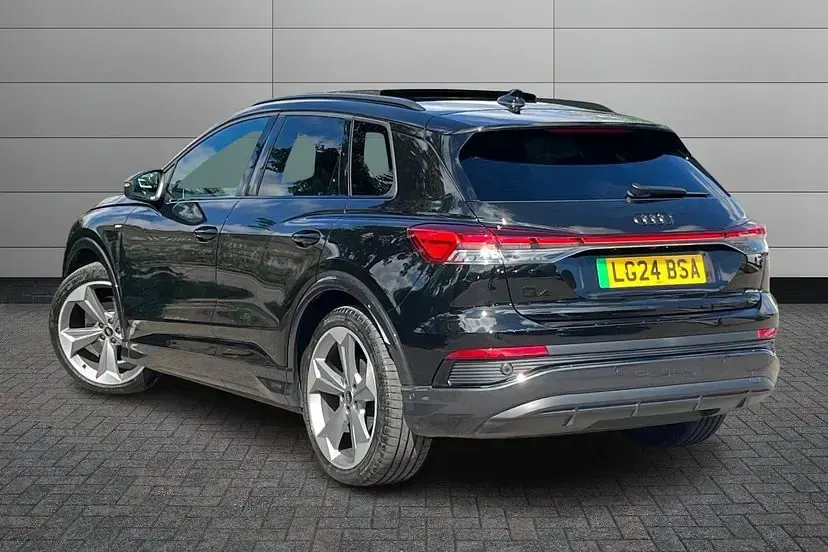 Used Audi Q4 e-tron Black Edition 210 kW (286 HP) 2024 Mythos black SUV