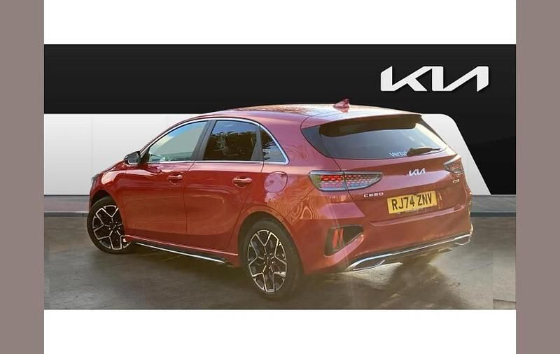 Used Kia Ceed GT-Line 140 HP (102 kW) 2024 Red Hatchback