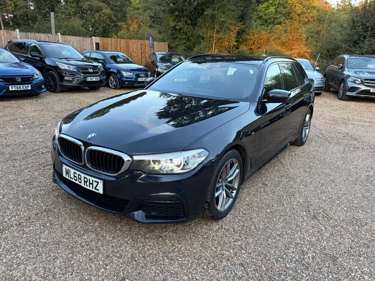 Used BMW 520 M Sport 187 HP (137 kW) 2018 Black Estate
