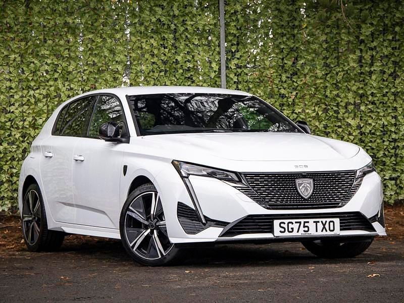 White New 2025 Peugeot 308 GTi Hatchback | £23,998 (Good price) - Image 1/4
