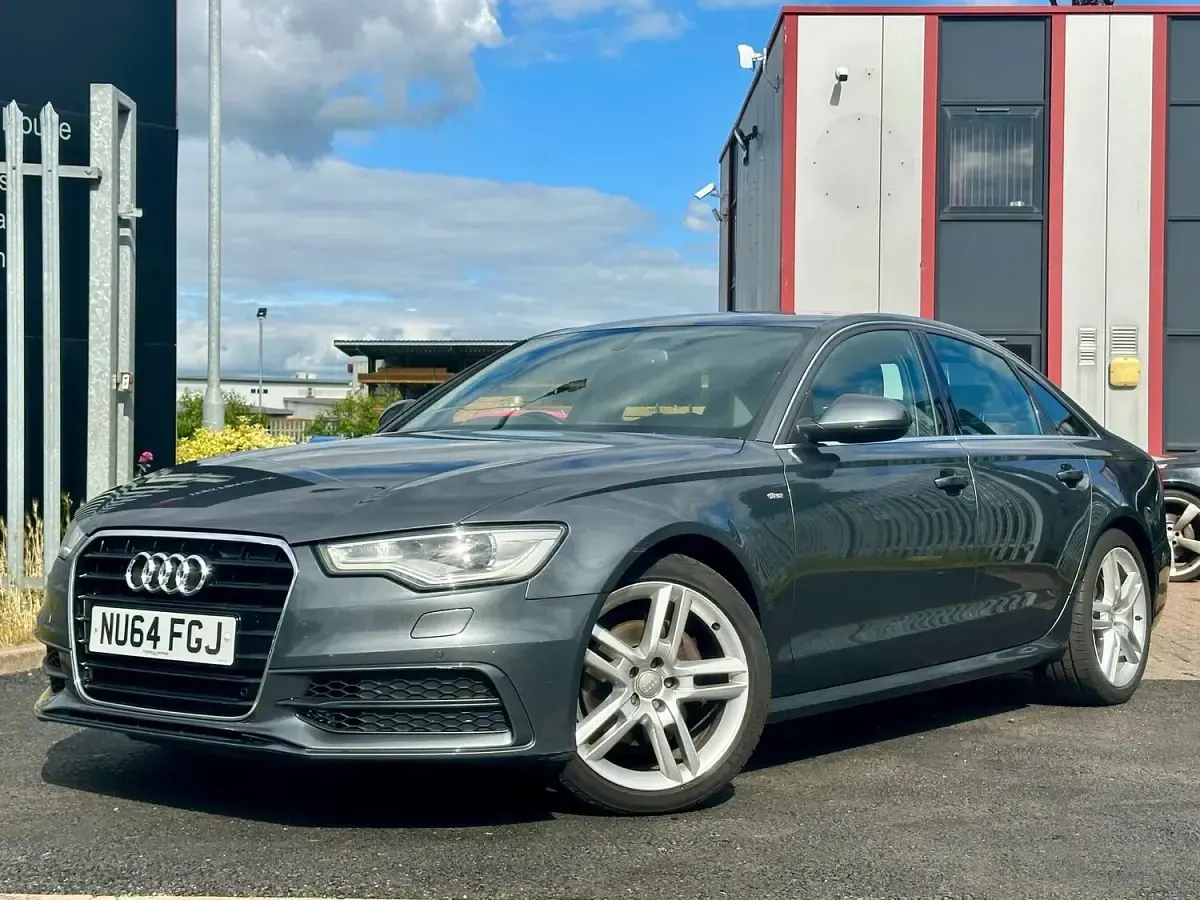 Used Audi A6 S-Line 204 HP (150 kW) 2014 Grey Sedan