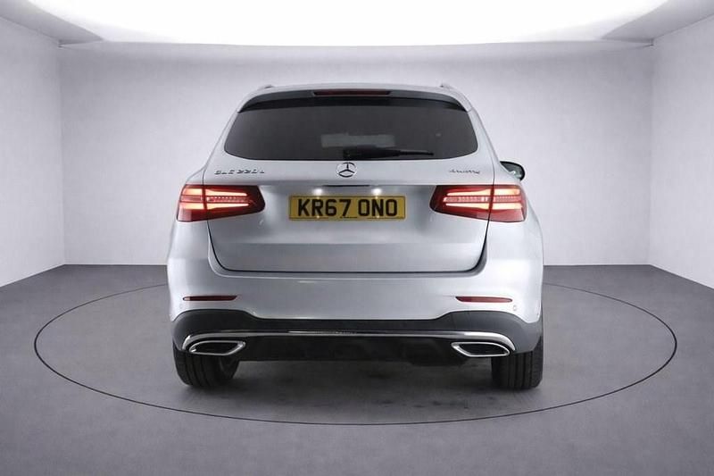 Used Mercedes GLC220 AMG line 170 HP (125 kW) 2017 Silver SUV