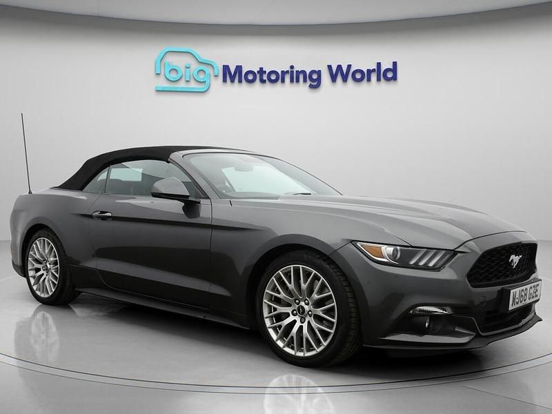 Grey Used 2018 Ford Mustang Cabriolet | £24,000 (Good price) - Image 1/4