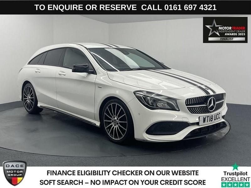 White Used 2018 Mercedes CLA200 Shooting Brake Estate | £12,970 (A bit pricey) - Image 1/3